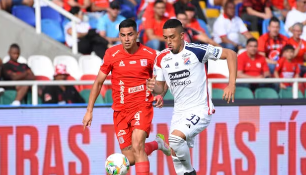 América de Cali celebra victoria ante Independiente Medellín en Liga BetPlay 2025