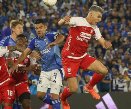 momentos-Santa Fe vs Millonarios 2025