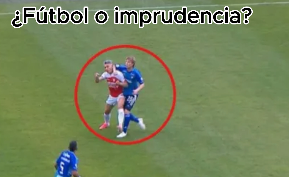 Llinás Millonarios codazo Daniel Torres